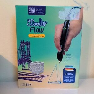 3Doodler Flow 3D Pen Set, NEW